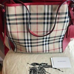 Burberry Women's Tote Canter in Horseferry Chk